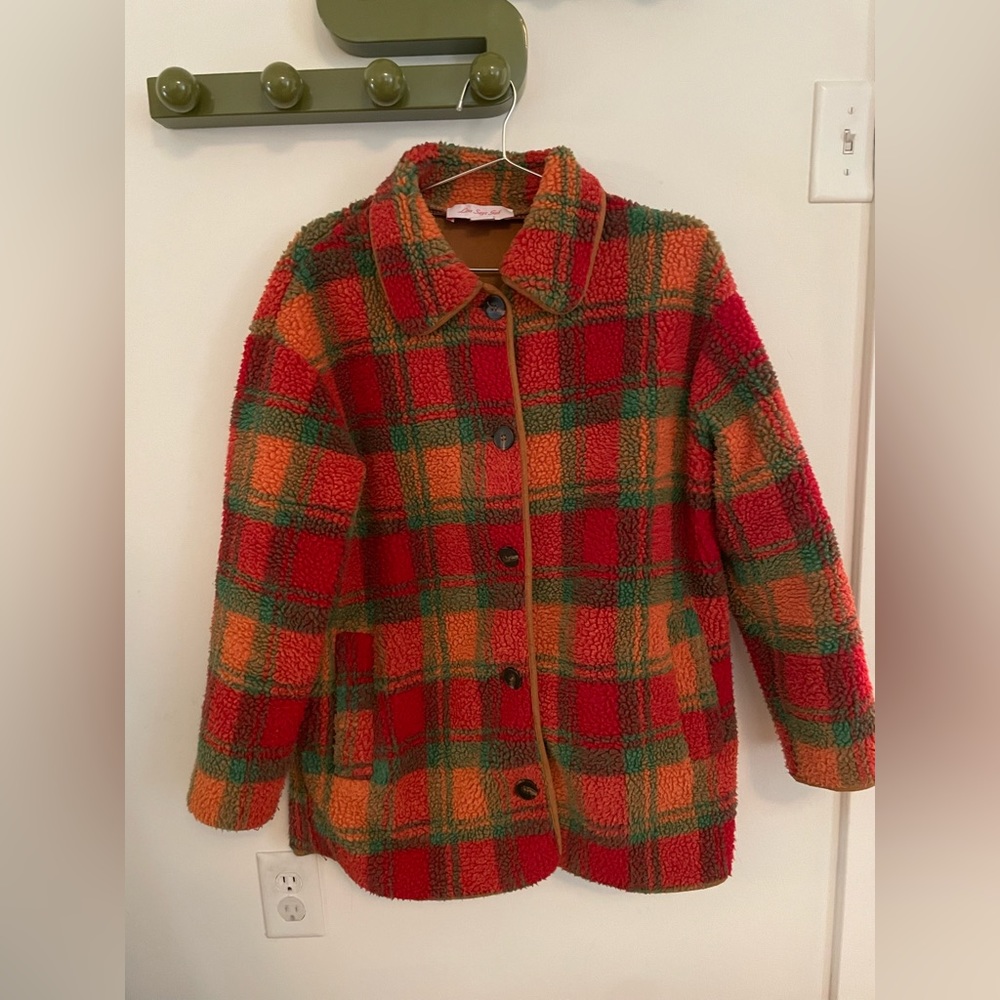 LISA SAYS GAH PLAID JACKET